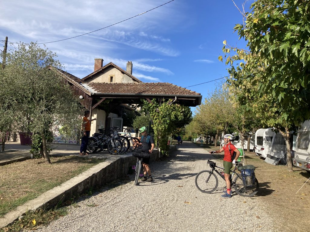 Gare de Saint Fortunat aujourd'hui